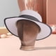 thumbnail image 3 of Soporte de exhibición de sombrero de peluca Cabeza de maniquí Moderno multiusos con base de madera Tapas Estante de almacenamiento para secado de, 3 of 5