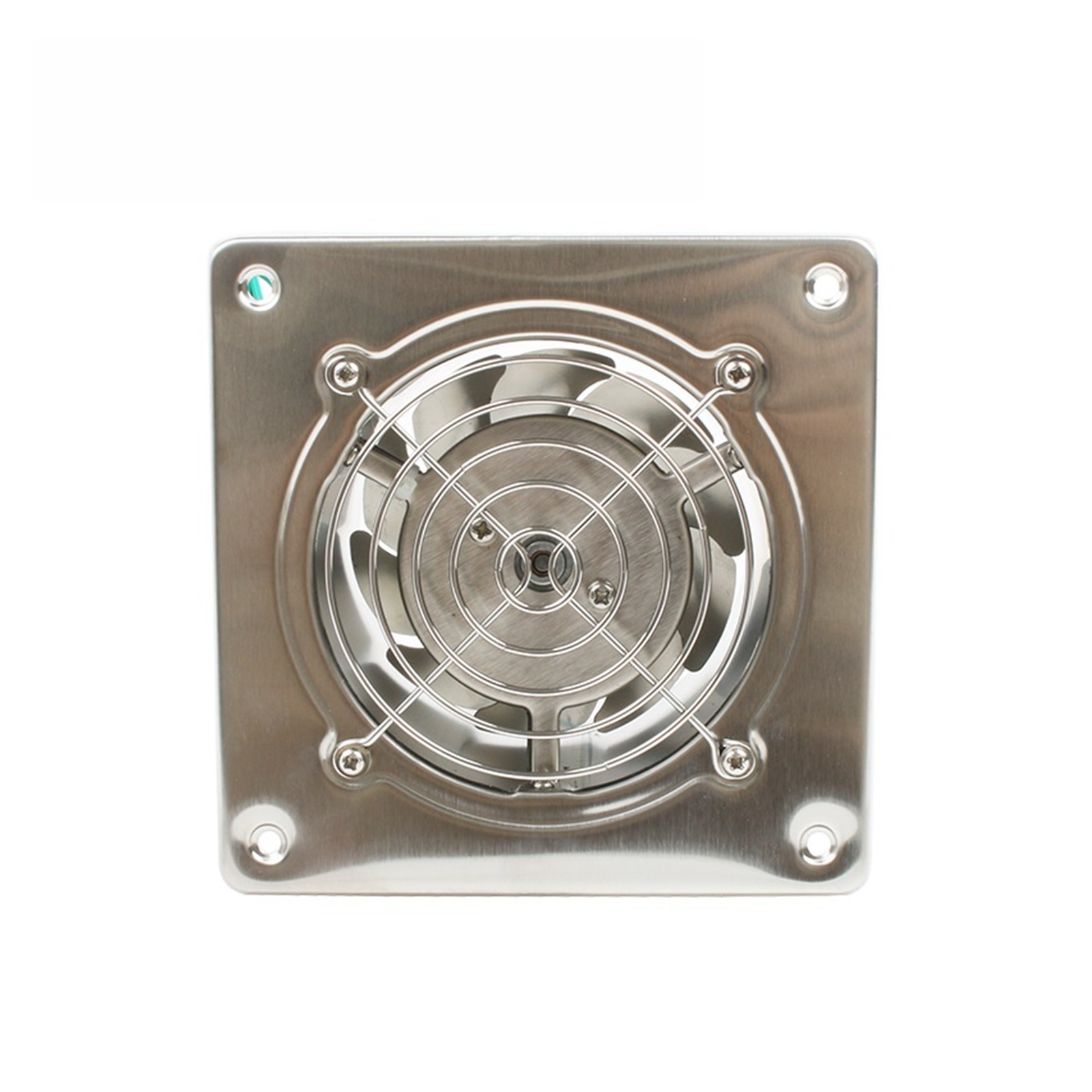 Stainless Steel 4 Inch Exhaust Fan 4'' Toilet Kitchen Bathroom Hanging Wall Window Duct Fan Air Ventilator Extractor Blower