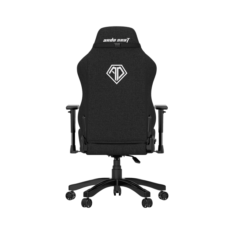 andaseaT Phantom 3 Black Linen PC Racing Gaming Chair Walmart