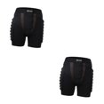 thumbnail image 4 of Sonducket Patinaje Esquí Almohadilla de cadera Protección Pantalones de cadera Rodillo transpirable para esquiar XXXL Negro XXXL 2piezas, 4 of 6