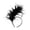 Black_002, variant on Fgnfyis Fascinator for Women Bow Beret Hat with Veil Headpiece Hair Clip Fascinators Hats for Women Tea Party White_007 One Size
