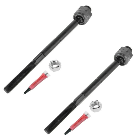 TRQ Front Inner Tie Rod Set Fits Select 2005 Jeep Liberty