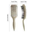 thumbnail image 2 of Cepillo para definir rizos Wdftyju 3 en 1 peine ergonómico blanco, 2 of 9