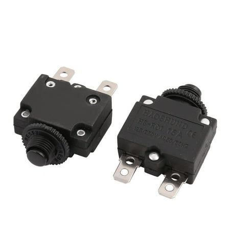 Varistor Circuit Protection - 2Pcs 10mm Mounting Air Compressor Circuit Breaker Overload Protection Switch