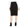 thumbnail image 2 of ALFANI Womens Black Pocketed Knee Length Pencil Skirt Size: L, 2 of 4