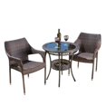 thumbnail image 1 of Noble House Mirage Ensemble Bistro Extérieur 3 Pcs en Brun, 1 of 9
