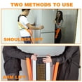 thumbnail image 6 of [2-Person Moving Straps] 2-Person Moving Straps with Thickened Vest Pad, Adjustable Securing Straps Safely Easily for Carry Furniture, Appliances, Mattresses, Heavy Objects Up to 800lbs, 6 of 8