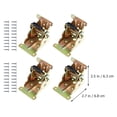 thumbnail image 5 of OFFIGAM Set of 4 Steel Folding Locking Hinges for Furniture Legs, 90 Degree Angle Support for Tables and Chairs, 5 of 8