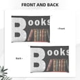 thumbnail image 2 of Hirioo Books1 for Paper Reusable Cosmetic Bag Zipper Encouragement Travel Pouch Toiletry Bag for Women Girls, 2 of 7