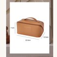 thumbnail image 2 of Large Capacity Portable Travel Makeup Organizer Cosmetic Bag, 2 of 5