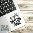 thumbnail image 4 of Funny skeleton Squad Sticker, Waterproof Vinyl Sticker for Book Laptop Water Bottle Phone Case (3x3inches), 4 of 4