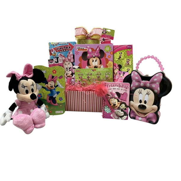 minnie mouse picnic basket toy