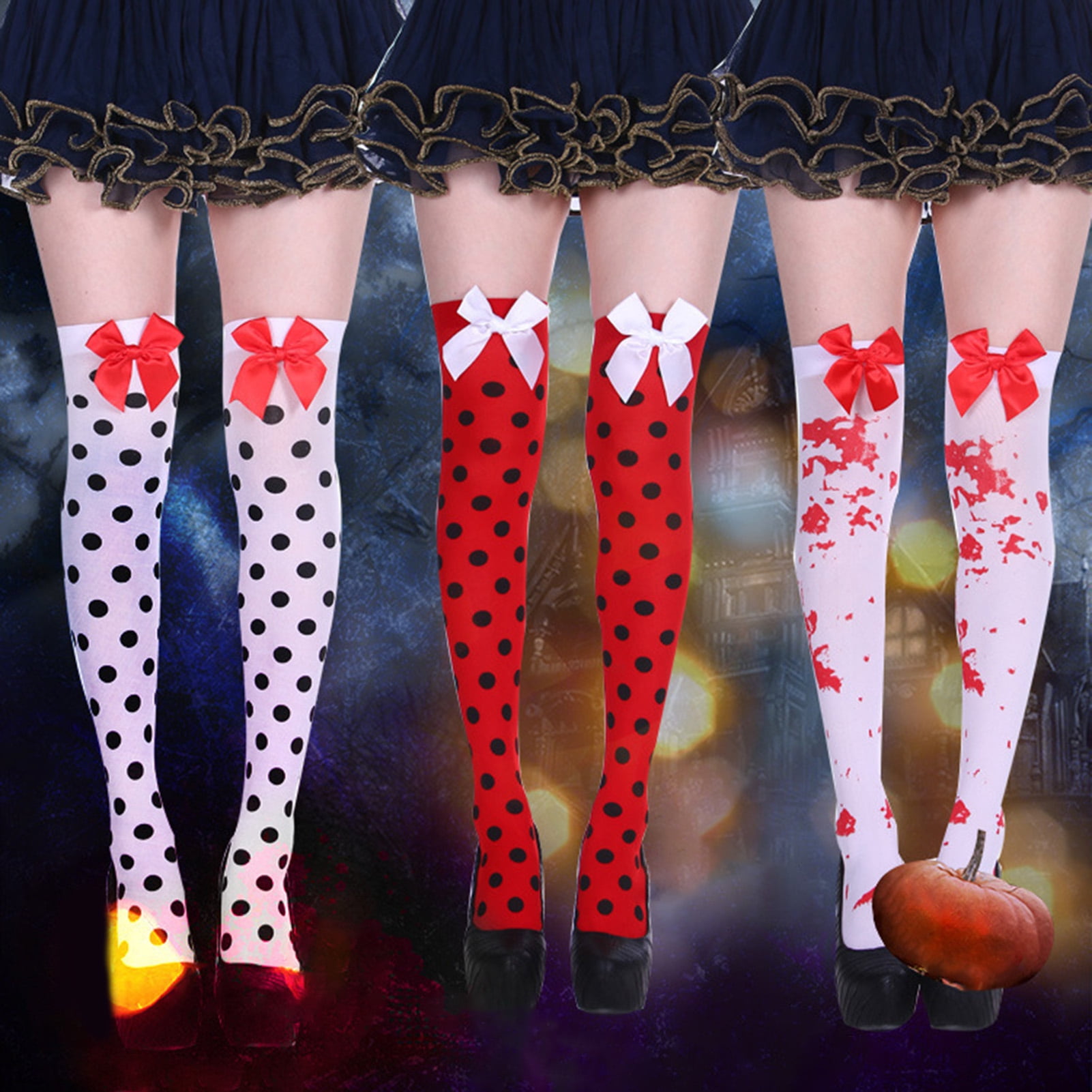 Cheers US Women Stockings High Socks for Halloween Cosplay Costume ...