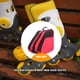 thumbnail image 4 of Soidarity Bolsa de patines de ruedas grande y transpirable Bolsa de almacenamiento sin olor Cremallera ajustable Bolsillo lateral Correa para el patinar Rojo, 4 of 6