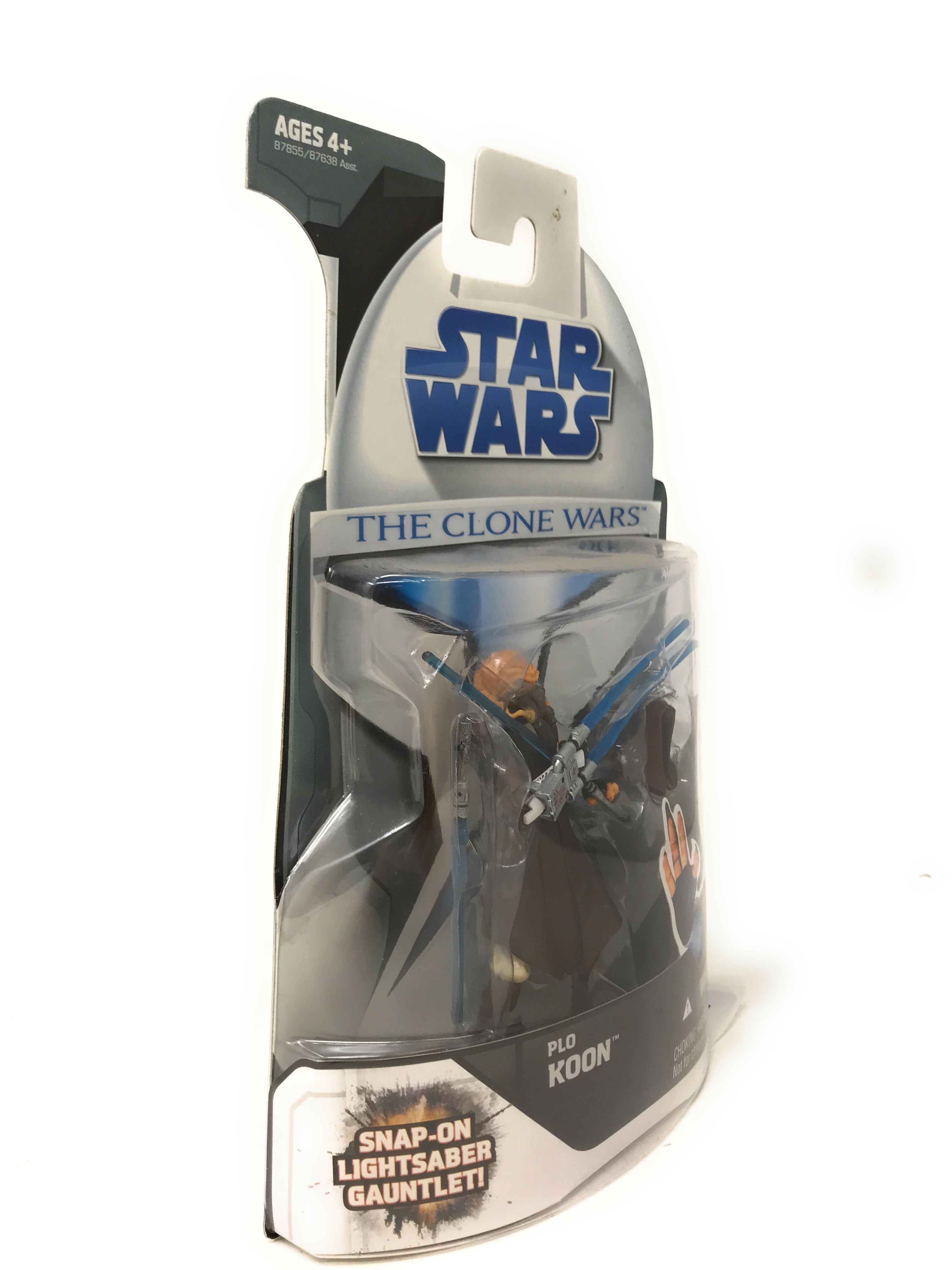 Star Wars The Clone Wars Plo Koon Lightsaber Gauntlet Figure #14