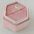 thumbnail image 5 of SOLITAIRE JEWELS 2.98Ct Cushion Moissanite Diamond Engagement Solitaire Ring Solid 10K Yellow Gold, 5 of 7