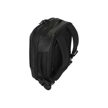 Targus - 15.6” EcoSmart Mobile Tech Traveler Rolling Backpack - Black