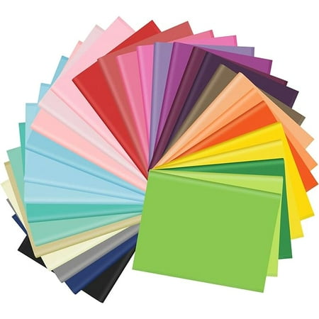 Morcheiong 60 Sheets Tissue Paper in 30 Colors Rainbow Tissue Paper Bulk Gift Wrapping for DIY Art Craft Floral Birthday Party Festival(20 x 14.5 inches /50 x 37cm)