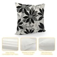 thumbnail image 4 of Chilfamy Black Grey White Pillow Covers Dahlia Floral Decor Throw Pillows Spring Summer Modern Geometry Flower Outdoor Decorative Cushion Cases for Sofa Couch Bed Decorations, 4 of 5