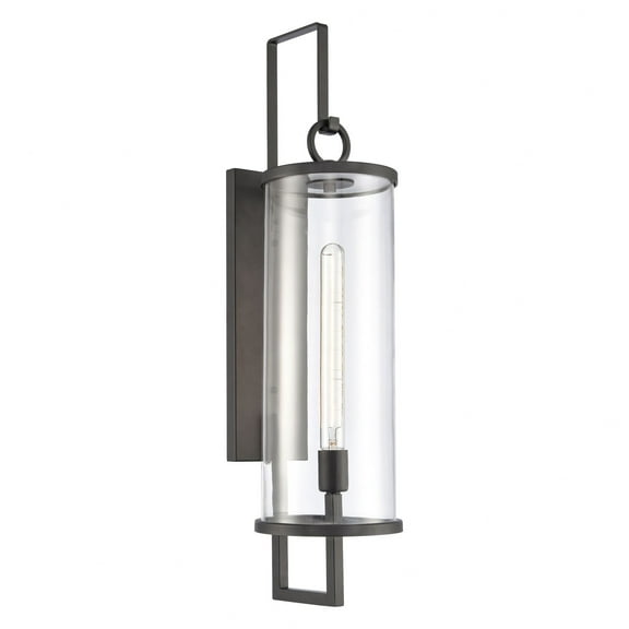 Elk Home - Hopkins - 1 Light Outdoor Wall Sconce In Farmhouse Style-30 Inches