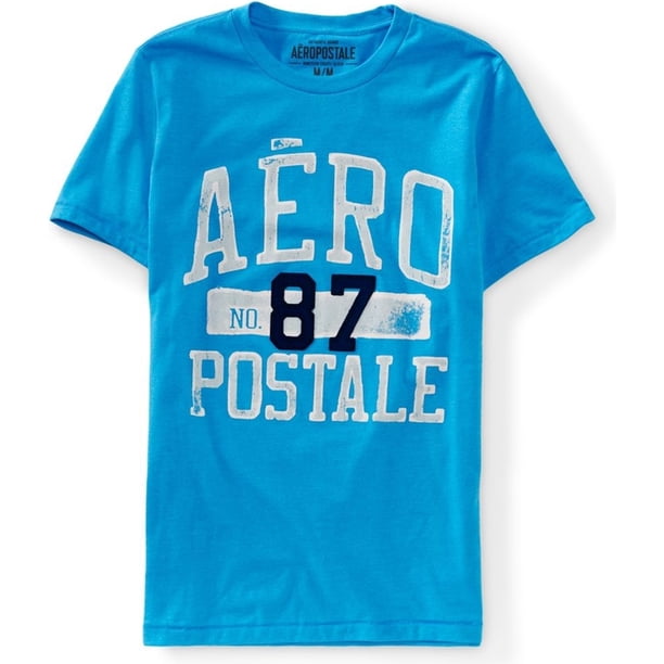 Camiseta gráfica Aeropostale Aero No. 87 Azul Grande