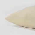 thumbnail image 3 of Rizzy Home Sentiment 20" x 20" Cotton Canvas Pillow Cover in Natural, 3 of 6