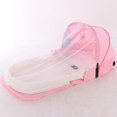 thumbnail image 1 of Cama plegable de cuna portátil para bebé, nido de cuna para viaje, bolsa de cama plegable con mosquitera, cesta de dormir infantil con juguetes Fivean unisex, 1 of 2
