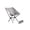 Gray, variant on Camping Chair,Collapsible Carbon Steel Frame Outdoor Folding Chair with Storage Carry Bag,Portable Leisure Chair Breathable Mesh Seat Chair for Beach Picnic Hiking Backyard Daily Outdoor Use(Black)