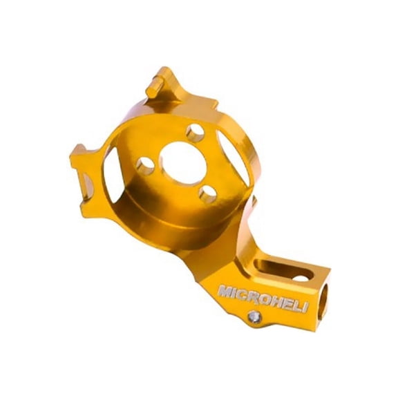 Microheli Aluminum Tail Motor Mount (GOLD) - BLADE MCPX BL2