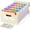 Beige Color, variant on 26 Pockets Accordion File Organizer, Butter Yellow