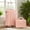Pink, variant on 14"/20" 2 pcs/set in ABS Spinner Wheel Luggage, with Combination Lock,14" Cosmetic Case