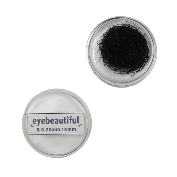 Eyebeautiful Individual Loose Silk Lashes .20mm B Curl Eyelash Extension