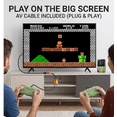 thumbnail image 4 of 3.0-Inch HD Retro Game Console: A Portable Handheld Gaming System Supporting TV and Projector Connectivity—Featuring Built-in Classic Arcade Games, an Ideal Gift for Family Entertainment., 4 of 5