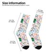 thumbnail image 2 of Uemuo Back To School Printed Kids Boys Socks Seamless Crew Socks Crazy Funny Athletic Sport Socks for Children, 2 of 6