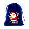 thumbnail image 1 of StoBag-bolsas de terciopelo de Feliz Navidad para niños, 50 piezas, embalaje de regalo de dulces, bolsillo de almacenamiento con cordón pequeño, favores de fiesta, venta al por mayor, 1 of 4