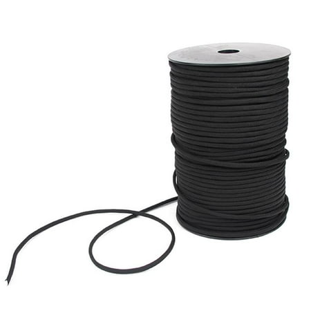 

100m Survival Paracord 4mm 9 Strand 550 Rescue Parachute Cord Rope (Black)