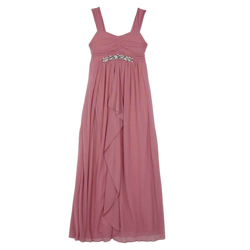 AMY BYER - Girls' 7-16 Jewel Embellished Bodice Maxi Dress - Walmart ...