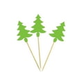 thumbnail image 3 of Darling Souvenir, Christmas Tree Cupcake Toppers, Dessert Decorations - Pack Of 20, 3 of 6