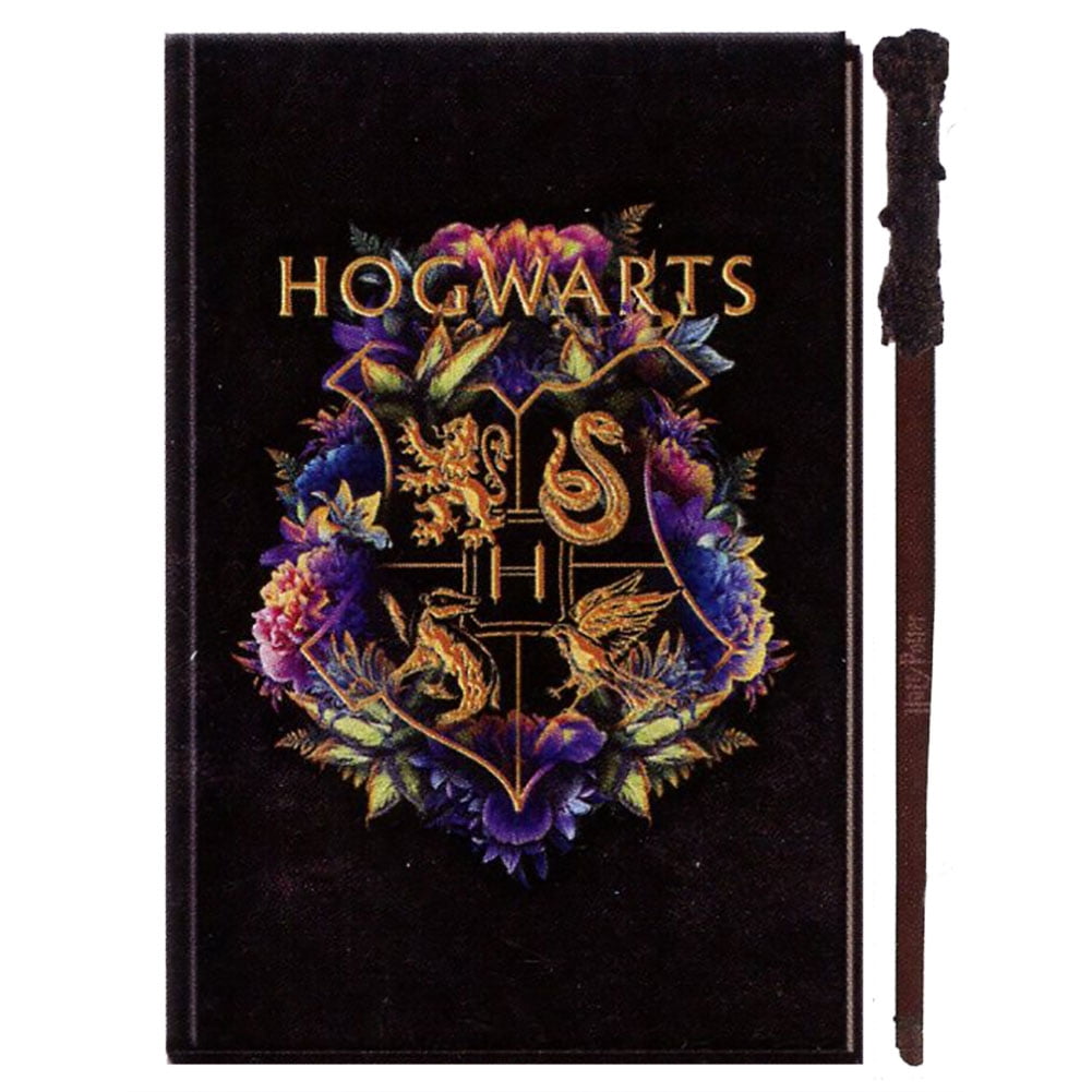 Harry Potter Hogwarts Crest Black Better Journal NEW IN STOCK 