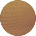 thumbnail image 1 of Ahgly Company Indoor Round Patterned Carrot Orange Area Rugs, 5' Round, 1 of 6