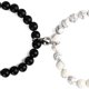 thumbnail image 3 of Jumpingount Pulseras de pareja de Pulseras de cuentas magnéticas de piedra natural Regalos para amigos de la familia Ropa, zapatos y accesorios Miscelánea Numero 5 Jumpingount AP007125-05, 3 of 6