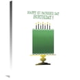 thumbnail image 1 of Global Gallery's 'Green Beer Cake II' By Michael Mullan Stretched Canvas Wall Art, 1 of 4