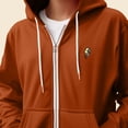 thumbnail image 5 of Dalix Lightning Bolt Glow in the Dark Embroidered Zip Hoodie Fleece Long Sleeve Pocket Warm Soft Mens in Autumn XL X-Large, 5 of 5