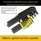 thumbnail image 3 of 9-In-1 Ball-End Hex Wrench Set Hex Screwdriver Tool Set Square Wrench, 3 of 5