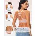 thumbnail image 4 of LUCKMEEY Women Deep V Plunge Seamless Wireless Support Convertible Bralette, 4 of 6