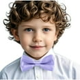 thumbnail image 4 of Children's Plaid Bow Tie Clip On for School Uniforms and Formal Wear, 4 of 6