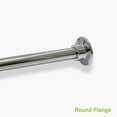 thumbnail image 4 of Naiture 36" Never Rust Stainless Steel Straight Shower Curtain Rod in Chrome Finish, 4 of 9