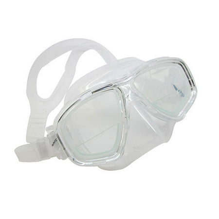 Mask Clear Scuba Dive - Scuba Clear Dive Mask FARSIGHTED Prescription RX 1/3 Optical Lenses (+3.0)