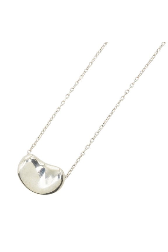Pre-Owned Tiffany & Co. Bean Necklace, SV925 Silver, Women's.