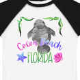thumbnail image 4 of Inktastic Cocoa Beach Florida Cute Swimming Manatee Boys or Girls Toddler T-Shirt, 4 of 5